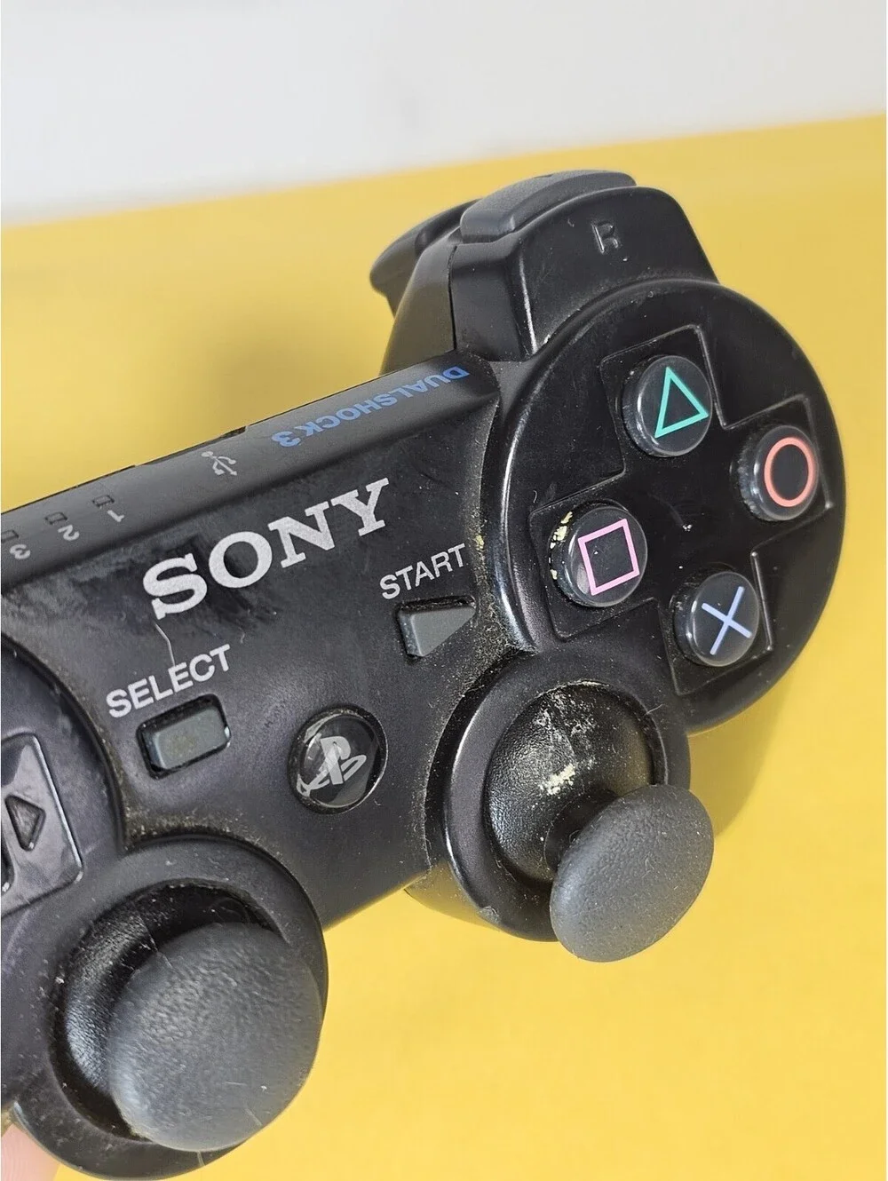 Sony Playstation 3 PS3 Sixaxis DualShock 3 Controller Untested. For parts repair